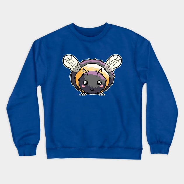 Kawaii Cute Bee Crewneck Sweatshirt by freeves